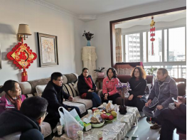 民盟宜职院支部开展迎新春慰问病、退盟员代表活动